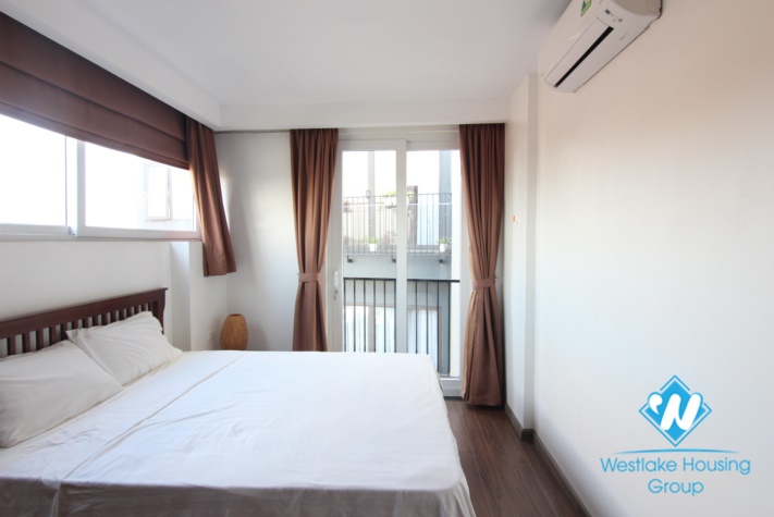  A Lake view, stylish apartment for rent on To Ngoc Van street